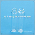 mini perfume empty glass bottle with plastic cap